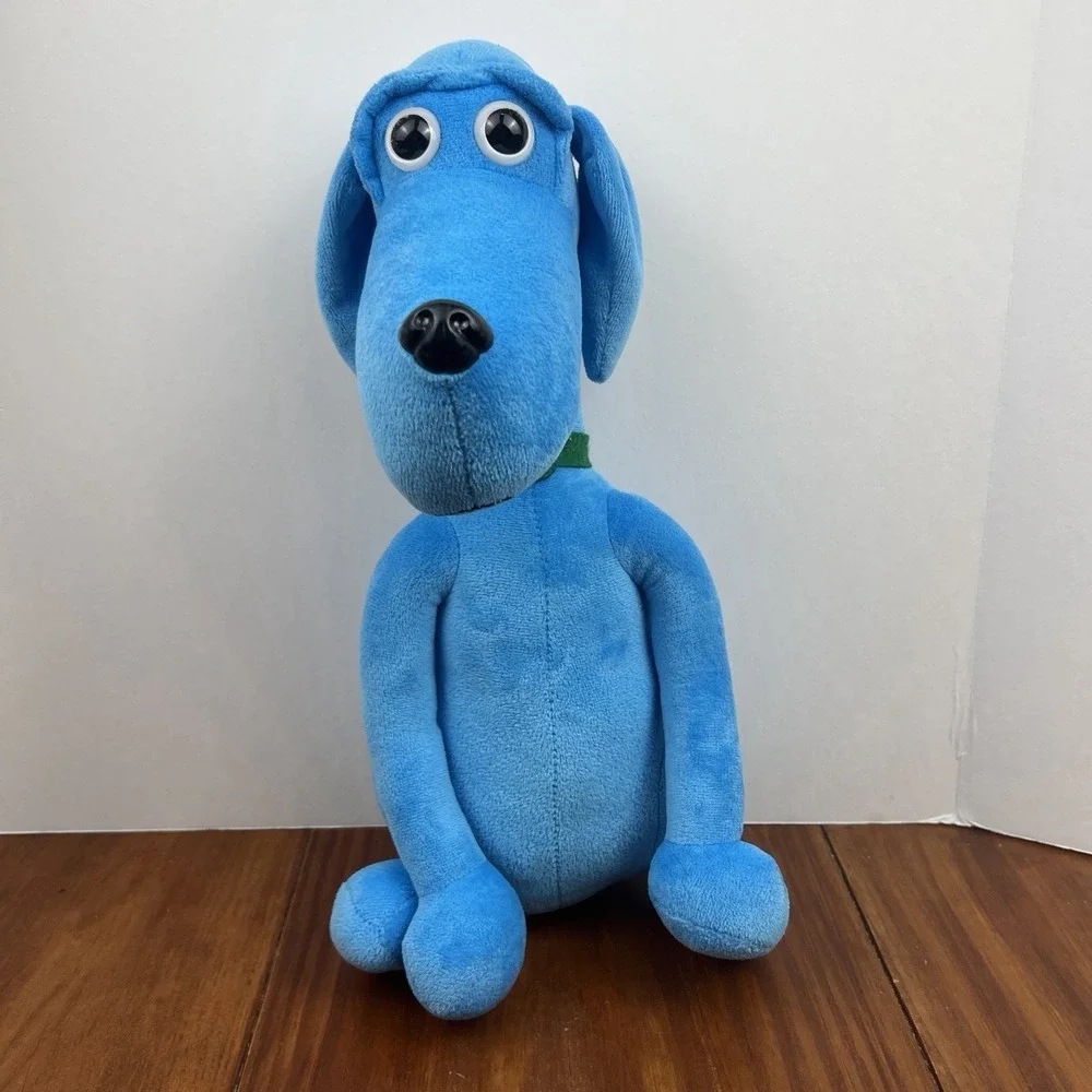 Rare Interceptor‎ Plus Blue Plush Advertising Dog 14
